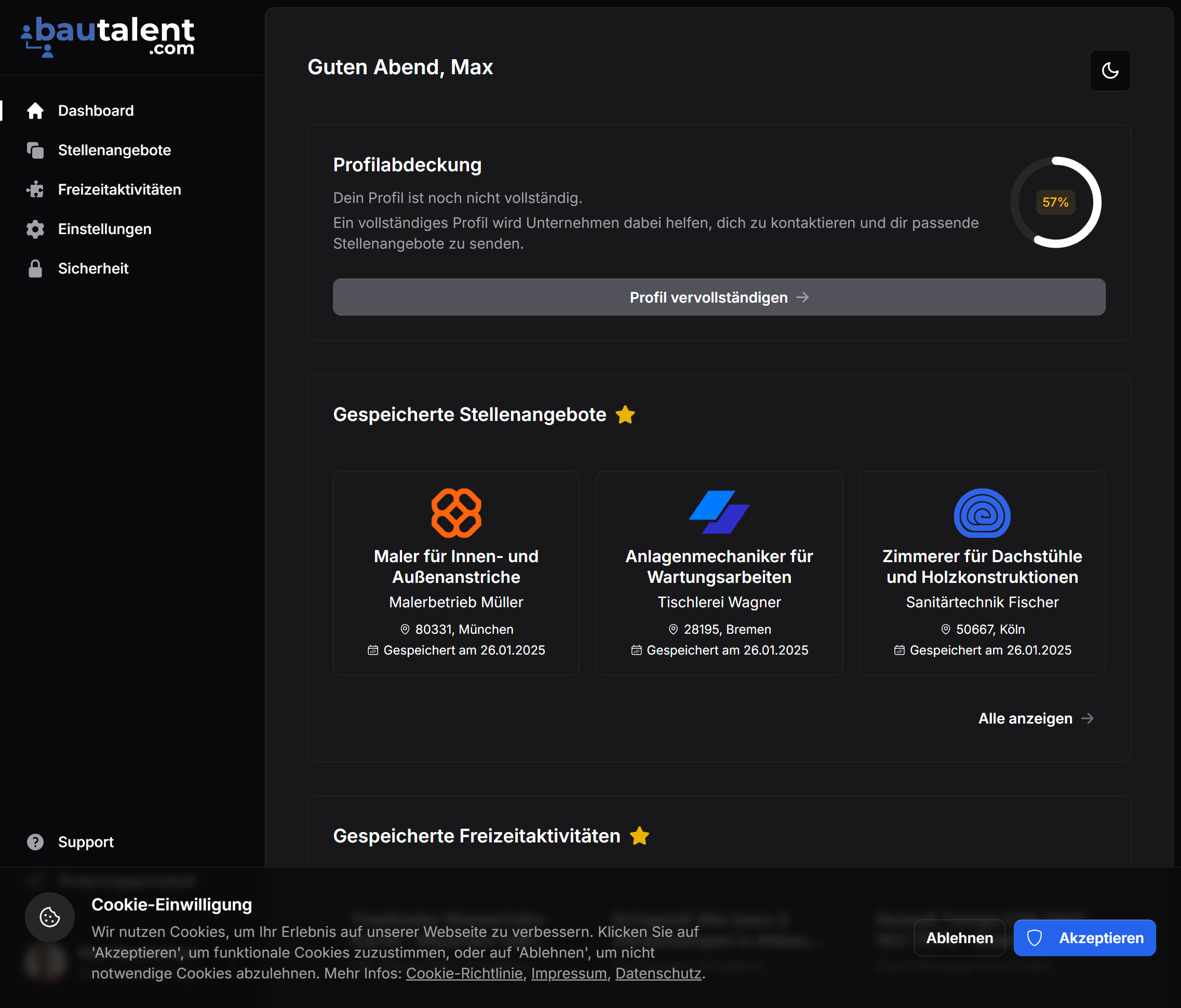 Verbessertes Cookie-Management und Datenschutzkonformität (DSGVO)